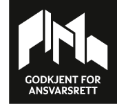 Godkjent for ansvarsrett